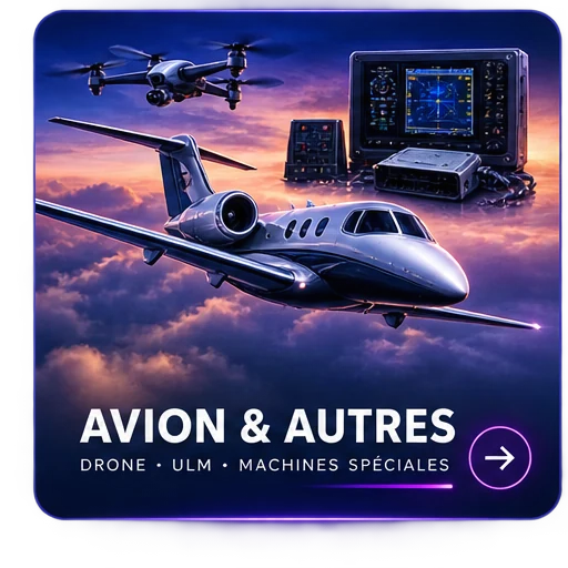 Avion et autres — drone, ULM, machines spéciales